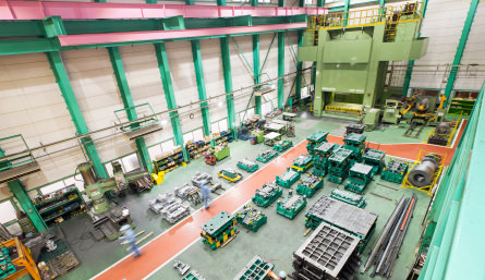 Interior of the Servo Press Factory