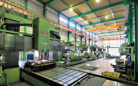 Interior of the Machining Factory