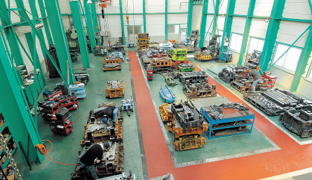 Interior of the Second Finishing Factory