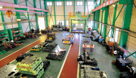 Interior of the Third Finishing Factory